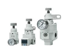ตัวปรับลม กรองลม ตัวปรับแรงดันลม ชุดปรับลม Regulator IR1200-A2200-A3200-A SMC